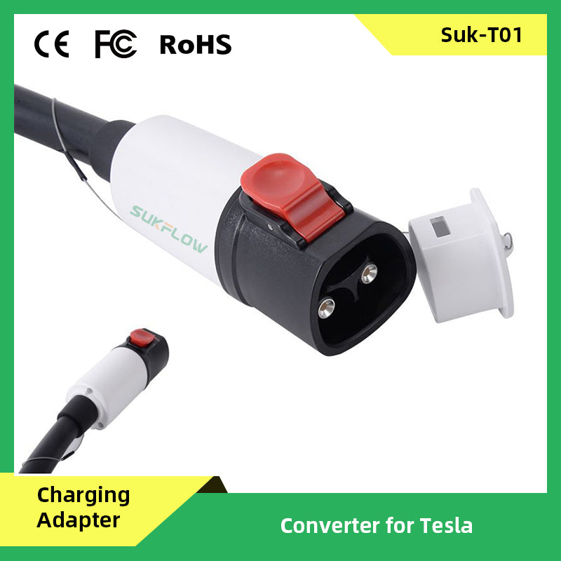 Suk-T01 Tesla To Type1 EV Adaptor for SAEJ1772 Type1 Vehicles Charging Tesla To J1772 Electric Vehicle Charger Adapter