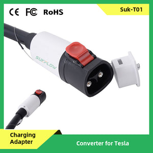 Suk-T01 Tesla To Type1 EV Adaptor for SAEJ1772 Type1 Vehicles Charging Tesla To J1772 Electric Vehicle Charger Adapter