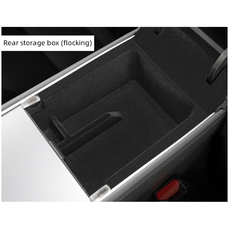 Center Console Organizer Tray  for r 2021 2022 Tesla Model 3 Model Y-Front storage box (Rear)