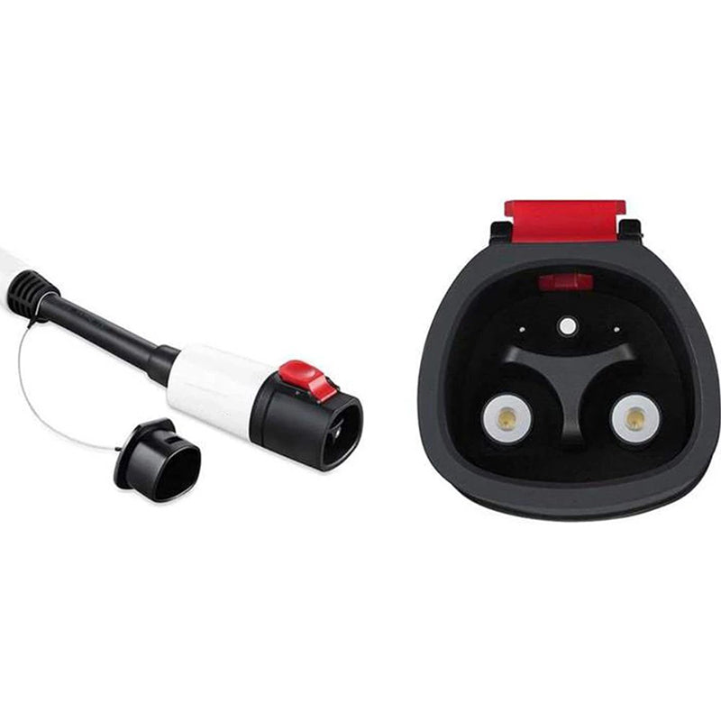 Sku-TJ1 Tesla to J1772 Adapter - Compatible with Tesla Charging Stations and J1772 EVs