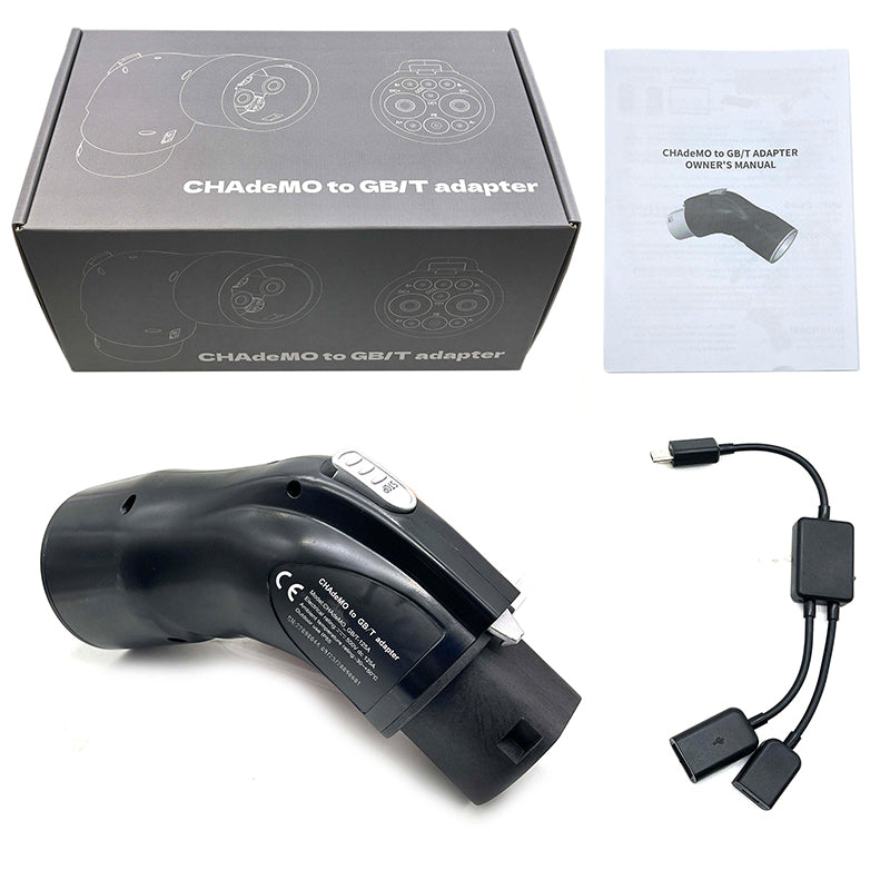 DC EV Charger Adapter Automobile Charging Pile DC Fast Chargers ChadeMo to GBT EV Charging Adaptor