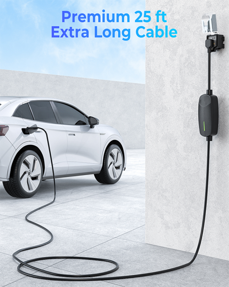 32A Type 1 Portable EV Charger Level 2 Sae J1772 Type1 Standard Plug-in Fast Charging Station pile Home Operation 7kw general - EV Globle Store