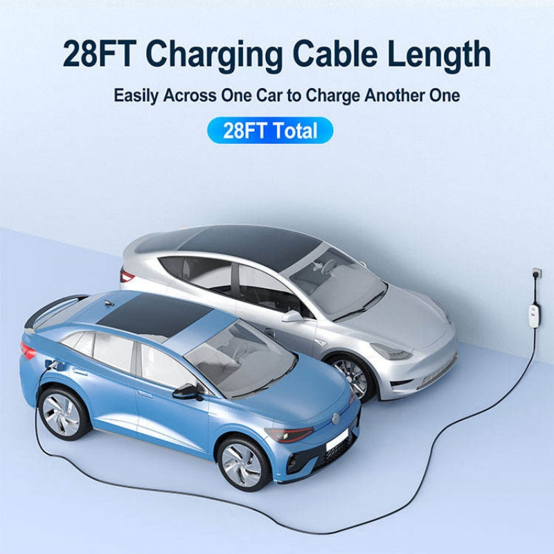 40A Type 1 Electric Vehicle Car SAE J1772 Standard Plug-in Fast EV Charging Station Pile Level 2 Charging Gun - EV Globle Store