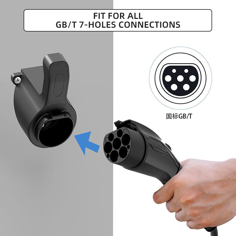 GBT EV Charger Holder Portable Wall Connector Holster Electric car Cable Organizer for GB/T charger