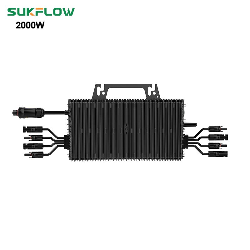 2000W Industrial Micro Inverter Large Scale Solar Project Certified