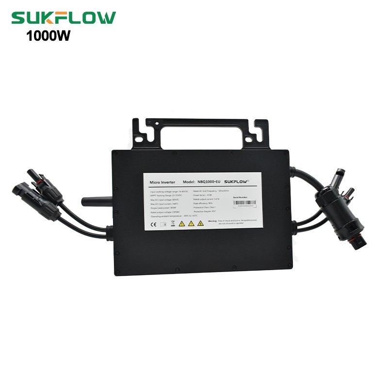 1 SUKFLOW 1000W Dual MPPT Micro Inverter Solar System Flagship Model