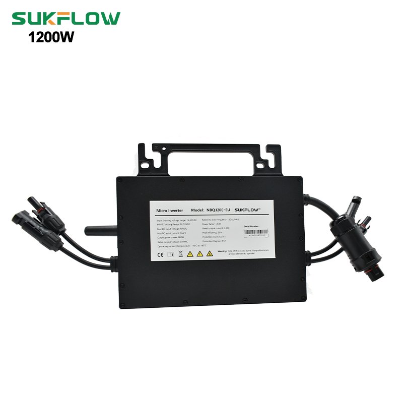 1 1200W Smart Monitoring Micro Inverter Solar System Remote Control