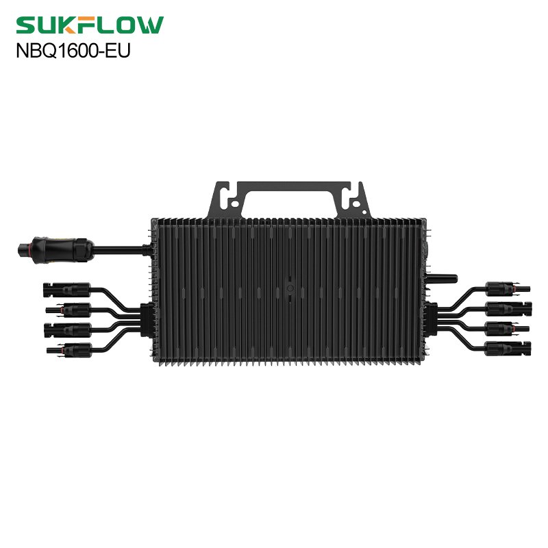 1600W SUKFLOW Efficient Cooling Micro Inverter Non-stop Stable Output