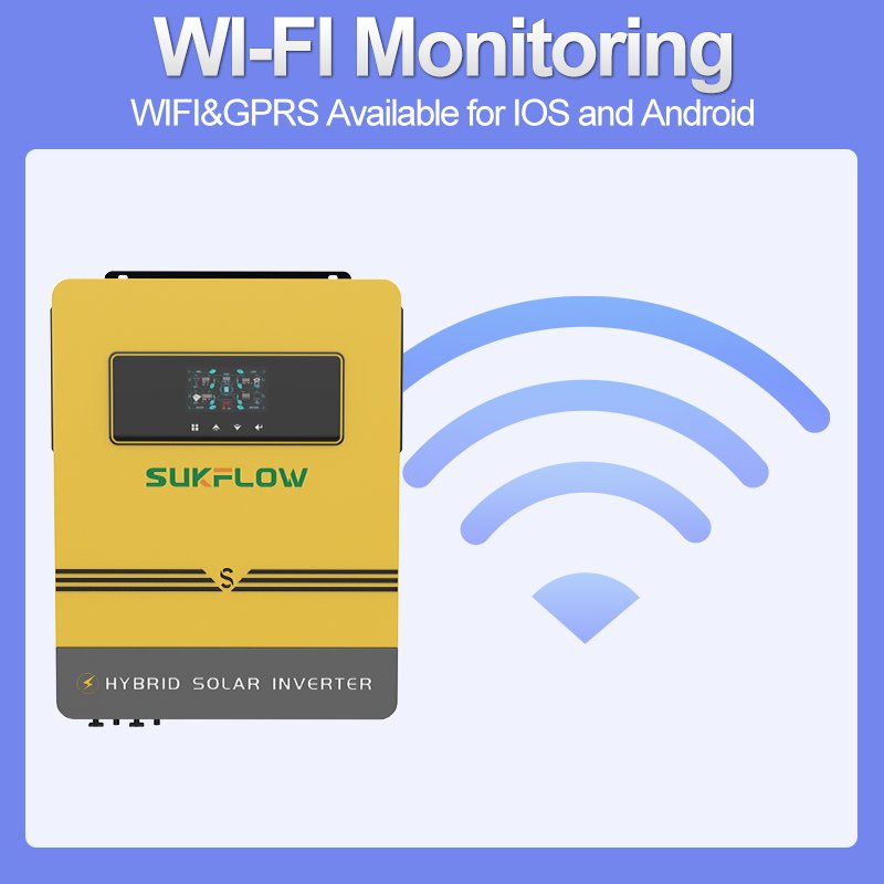 10 Off Grid Inverter 8.2KW High Efficiency Pure Sine Wave Solar Energy System for Home Business
