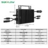 1200W Smart Monitoring Micro Inverter Solar System Remote Control