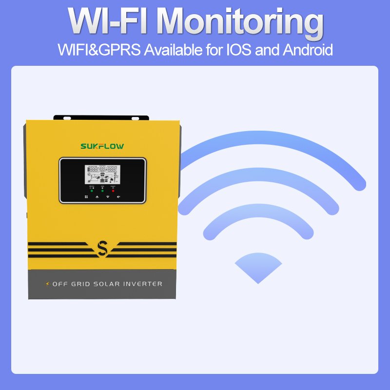 1KW High Efficiency Pure Sine Wave Solar Inverter Power System for Home Camping