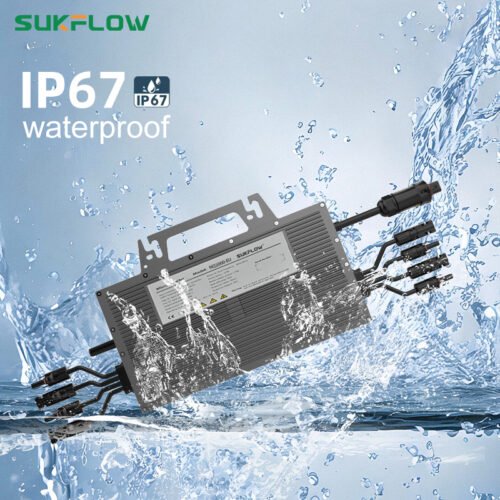 2000W Industrial Micro Inverter Large Scale Solar Project Certified