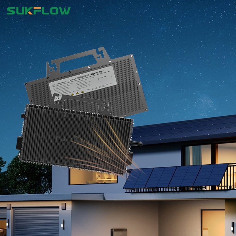 2250W SUKFLOW Newest Micro Inverter Solar System Technology Benchmark
