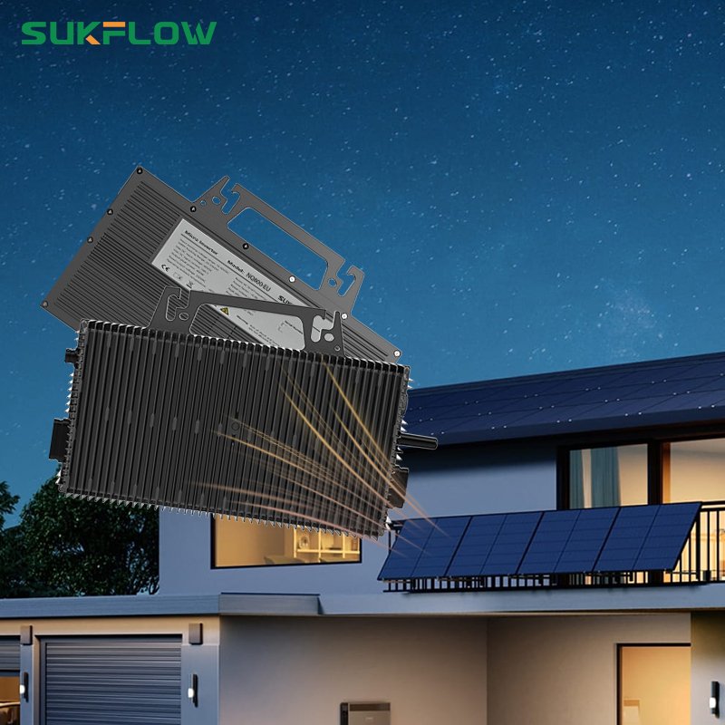 2000W Industrial Micro Inverter Large Scale Solar Project Certified