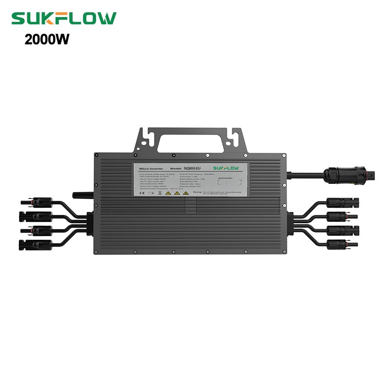 2000W Industrial Micro Inverter Large Scale Solar Project Certified