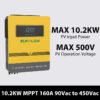 Inverter 10.2KW Large Capacity Pure Sine Wave Hybrid Solar System for Home Industry