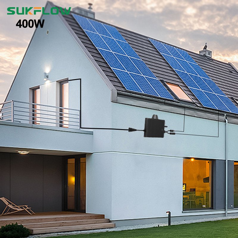 400W High Power Efficient Micro Inverter Solar PV System Preferred Brand