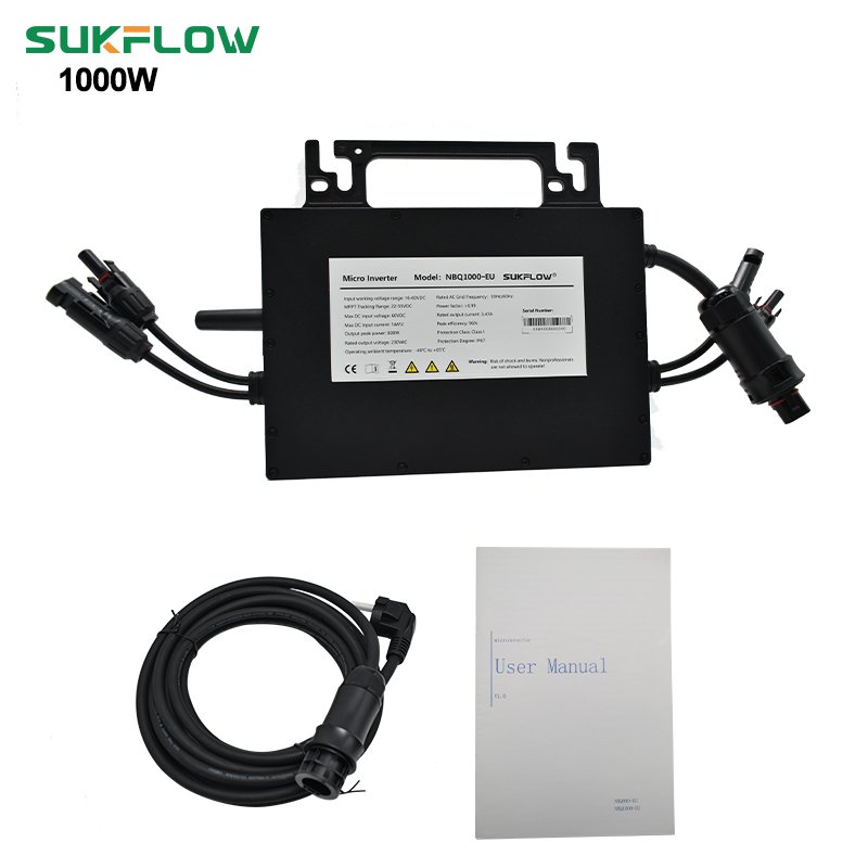 3 SUKFLOW 1000W Dual MPPT Micro Inverter Solar System Flagship Model