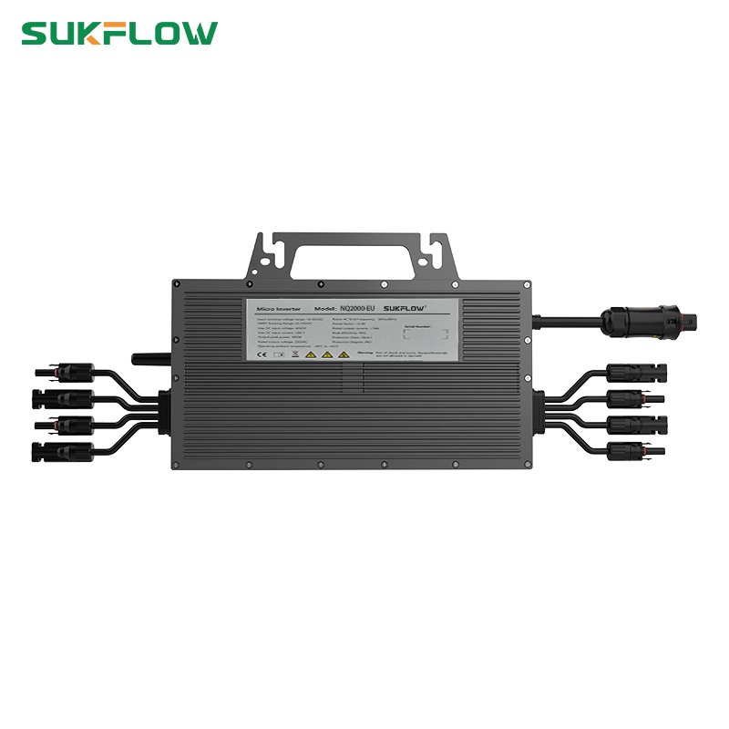 2000W Industrial Micro Inverter Large Scale Solar Project Certified
