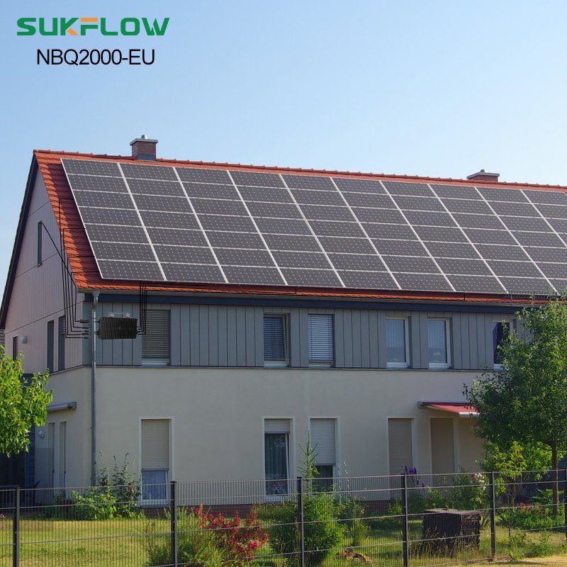2000W Industrial Micro Inverter Large Scale Solar Project Certified