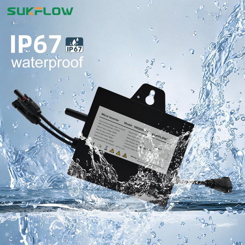 500W SUKFLOW Waterproof Micro Inverter Outdoor Camping Solar Preferred Brand