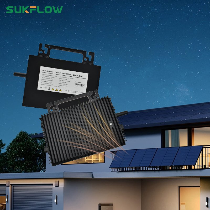 8 SUKFLOW 1000W Dual MPPT Micro Inverter Solar System Flagship Model