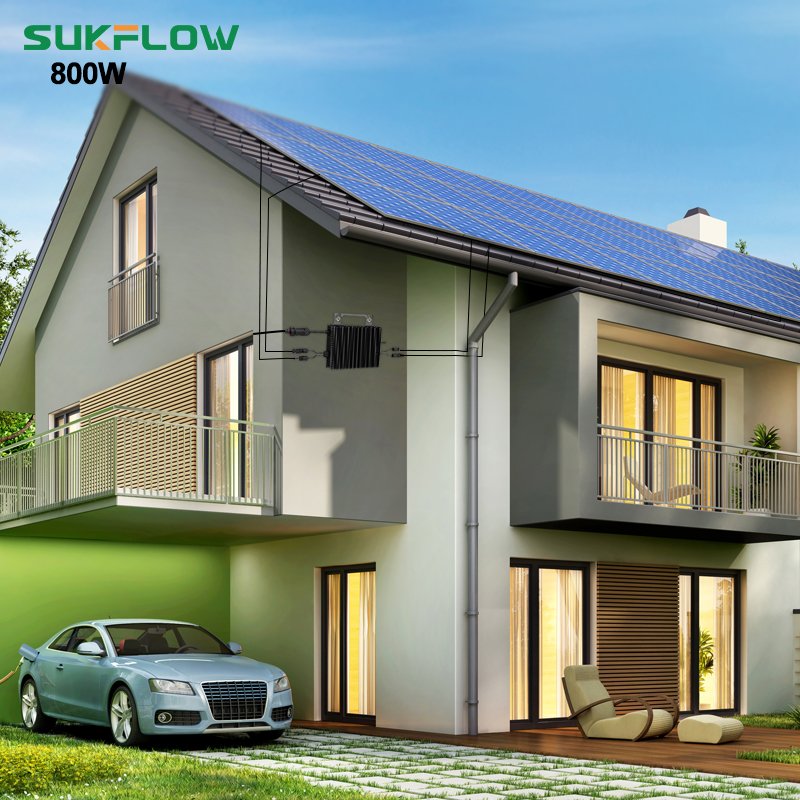 800W Smart Cooling Micro Inverter Home Solar System Annual Best Seller