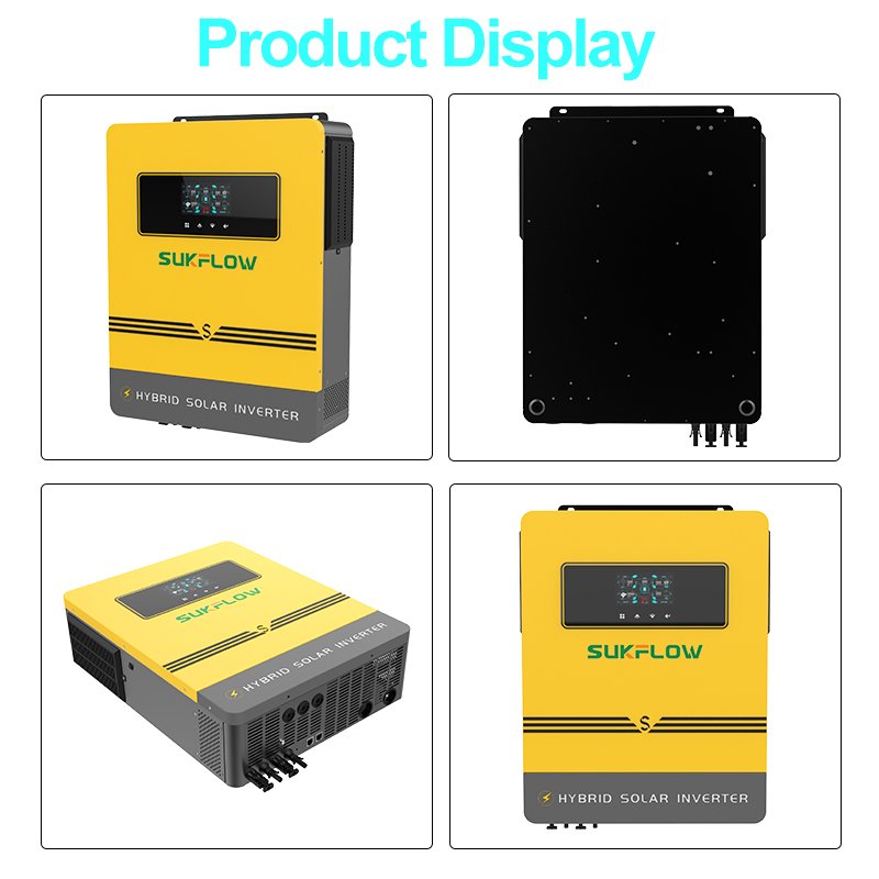 9 Off Grid Inverter 8.2KW High Efficiency Pure Sine Wave Solar Energy System for Home Business