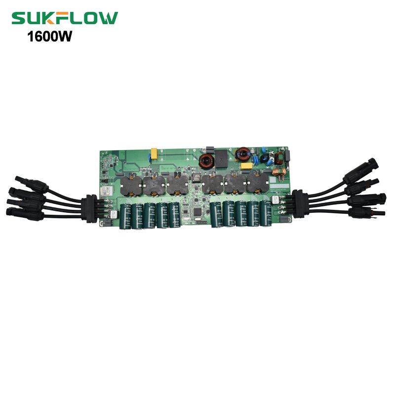1600W SUKFLOW Efficient Cooling Micro Inverter Non-stop Stable Output