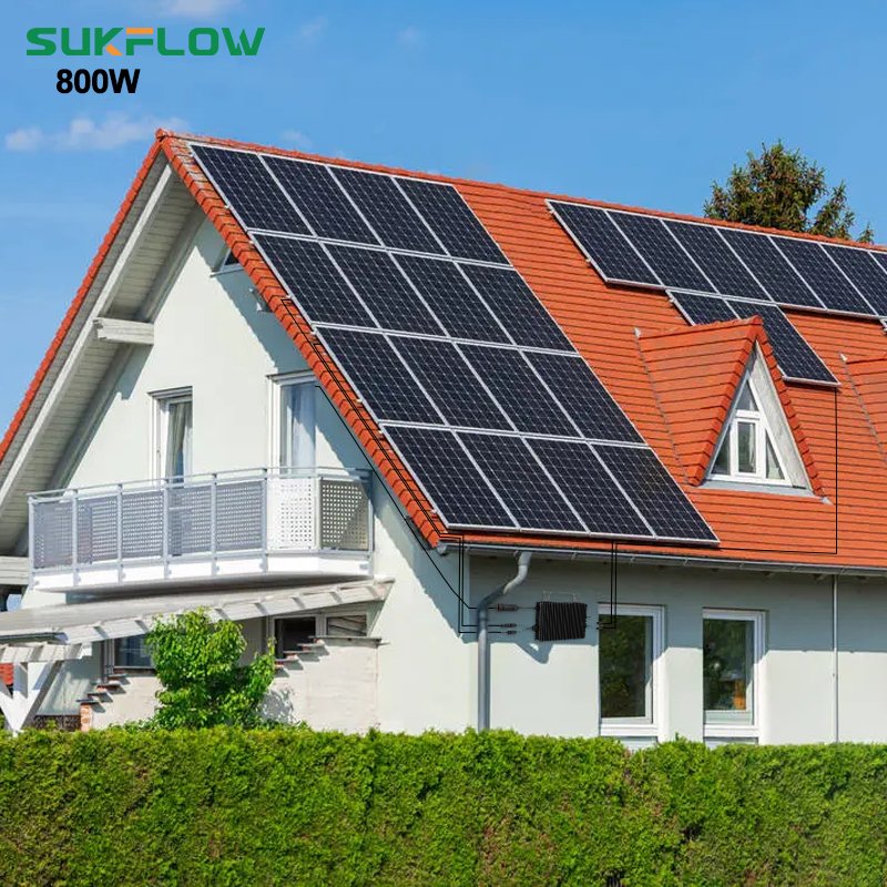 800W Smart Cooling Micro Inverter Home Solar System Annual Best Seller