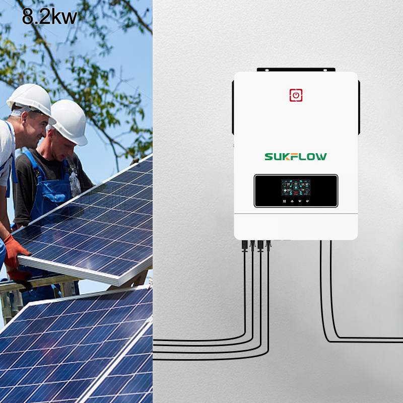 SUKFLOW Advanced 8.2KW Hybrid Inverter For Large Solar Arrays