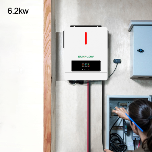 SUKFLOW Powerful 6.2KW Pure Sine Wave Inverter With Overload Protection