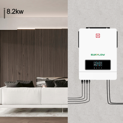 SUKFLOW Advanced 8.2KW Hybrid Inverter For Large Solar Arrays