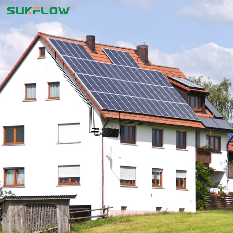 1600W SUKFLOW Efficient Cooling Micro Inverter Non-stop Stable Output