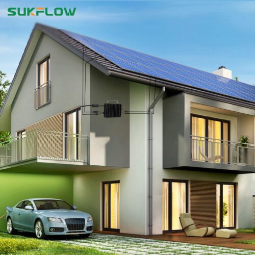 1200W Smart Monitoring Micro Inverter Solar System Remote Control