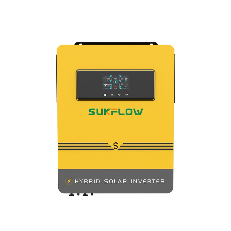 白底 Inverter 10.2KW Large Capacity Pure Sine Wave Hybrid Solar System for Home Industry