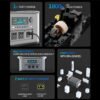 SUKFLOW 1000W Portable Power Station With Solar Input For Home Backup