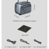 SUKFLOW 500W Portable Solar Power Station For Emergency And Camping